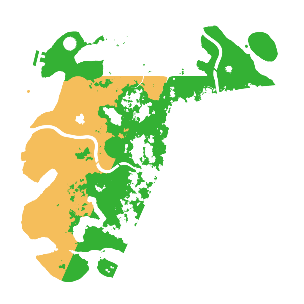 Biome Rust Map: Procedural Map, Size: 4000, Seed: 1759536121