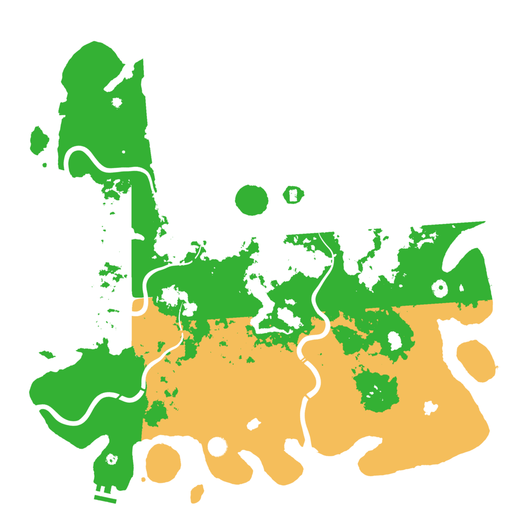 Biome Rust Map: Procedural Map, Size: 4750, Seed: 1020251