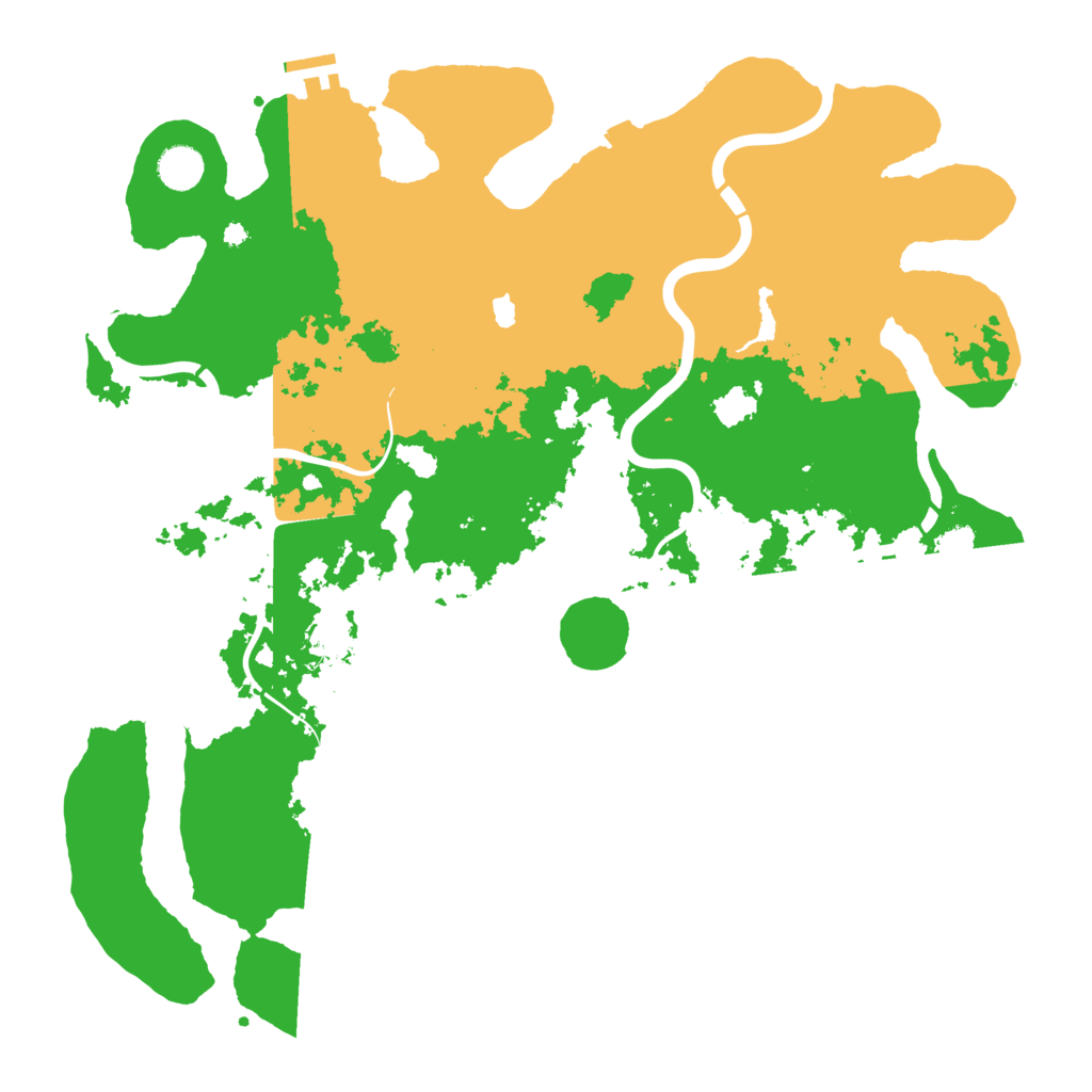 Biome Rust Map: Procedural Map, Size: 4250, Seed: 181715730