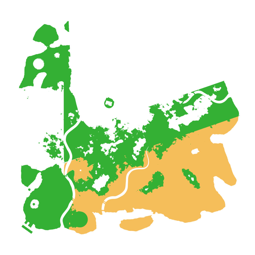 Biome Rust Map: Procedural Map, Size: 4250, Seed: 147258199
