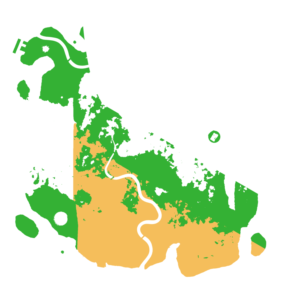Biome Rust Map: Procedural Map, Size: 3920, Seed: 10022025