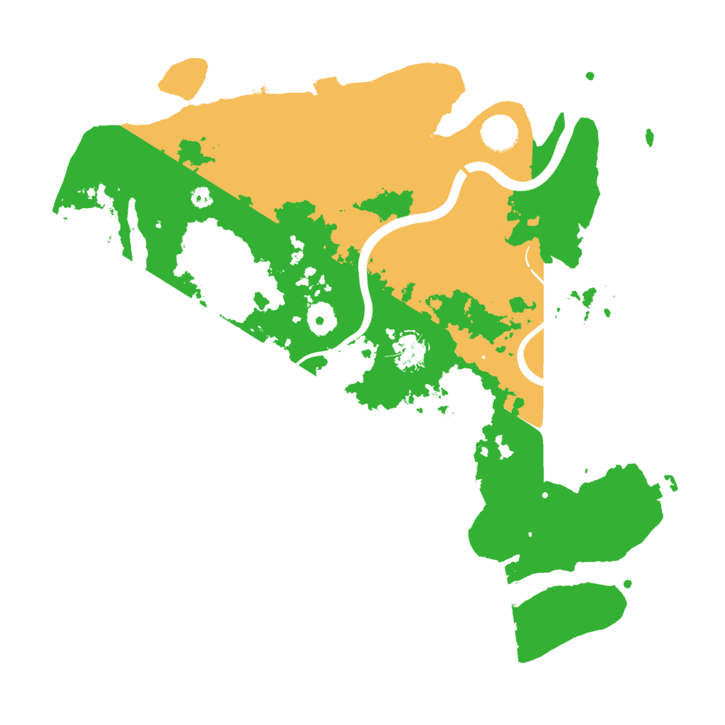 Biome Rust Map: Procedural Map, Size: 3500, Seed: 2110408160