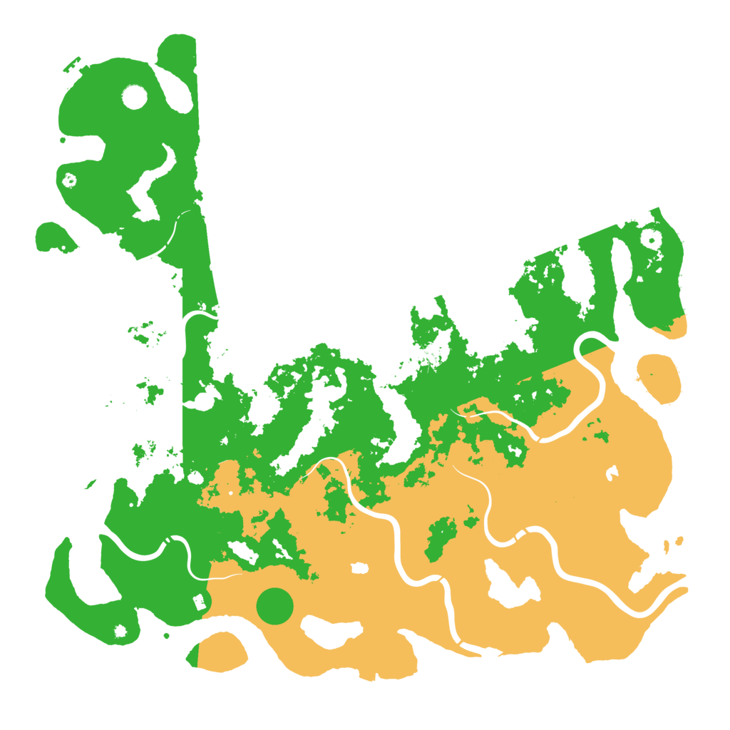 Biome Rust Map: Procedural Map, Size: 5200, Seed: 37456789