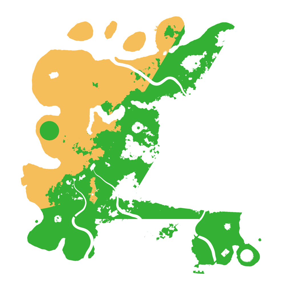 Biome Rust Map: Procedural Map, Size: 4000, Seed: 1918112885