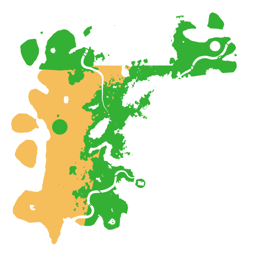 Biome Rust Map: Procedural Map, Size: 4500, Seed: 473885396