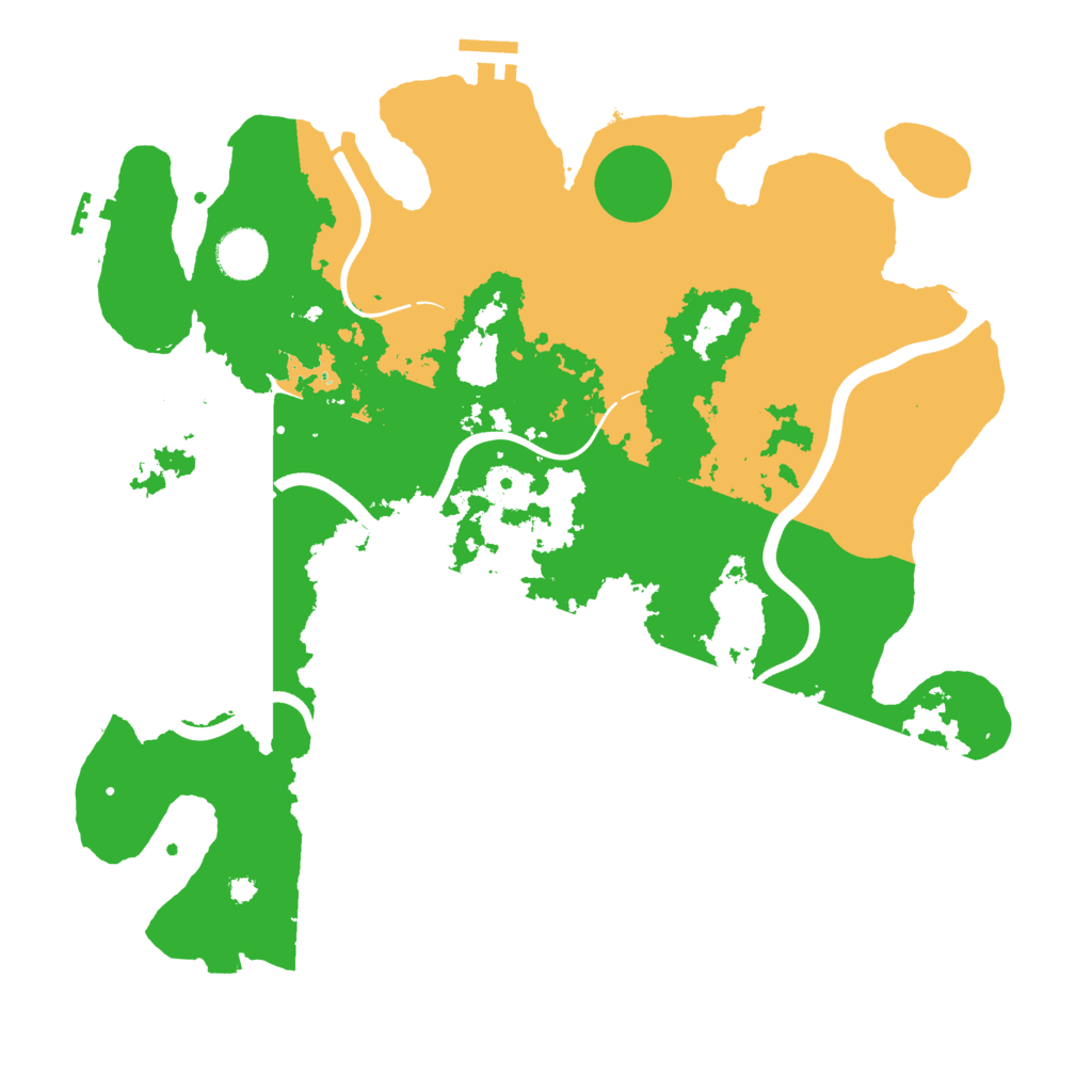 Biome Rust Map: Procedural Map, Size: 3750, Seed: 407981822