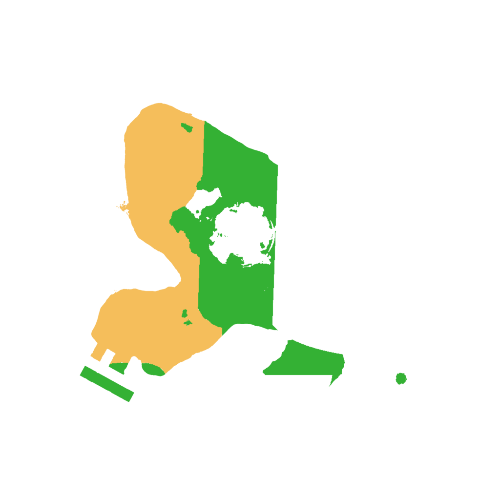 Biome Rust Map: Procedural Map, Size: 1800, Seed: 2500