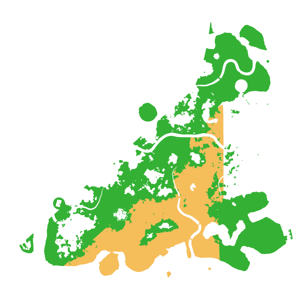 Biome Rust Map: Procedural Map, Size: 4500, Seed: 1855698353