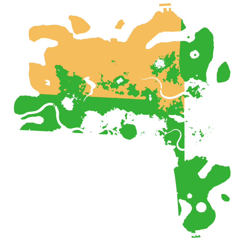 Biome Rust Map: Procedural Map, Size: 4250, Seed: 13812