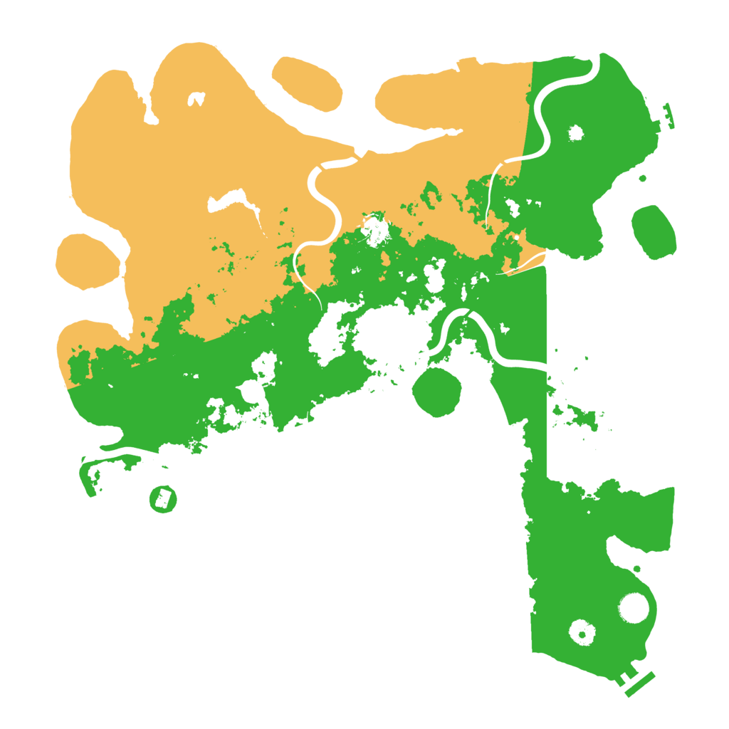 Biome Rust Map: Procedural Map, Size: 4250, Seed: 1200706567