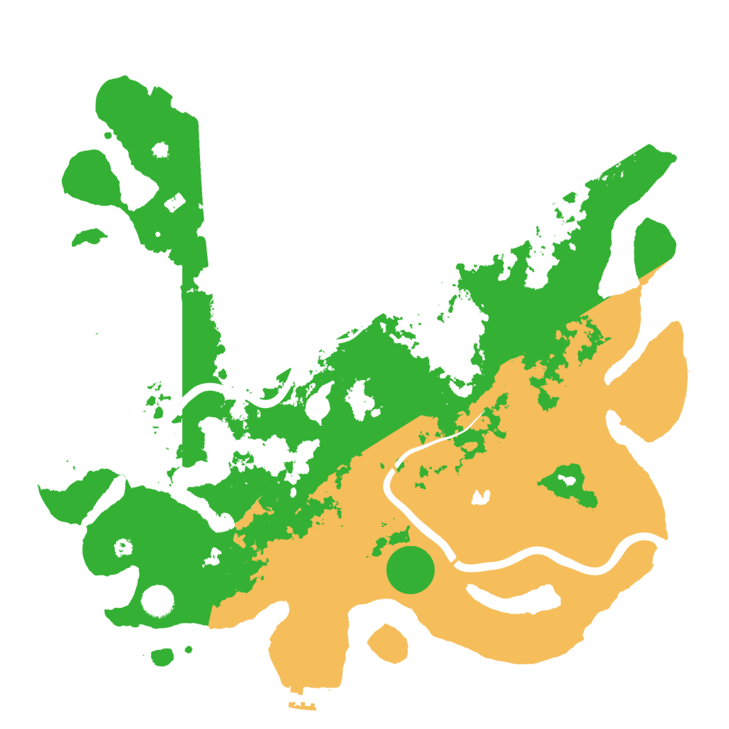 Biome Rust Map: Procedural Map, Size: 4000, Seed: 1903
