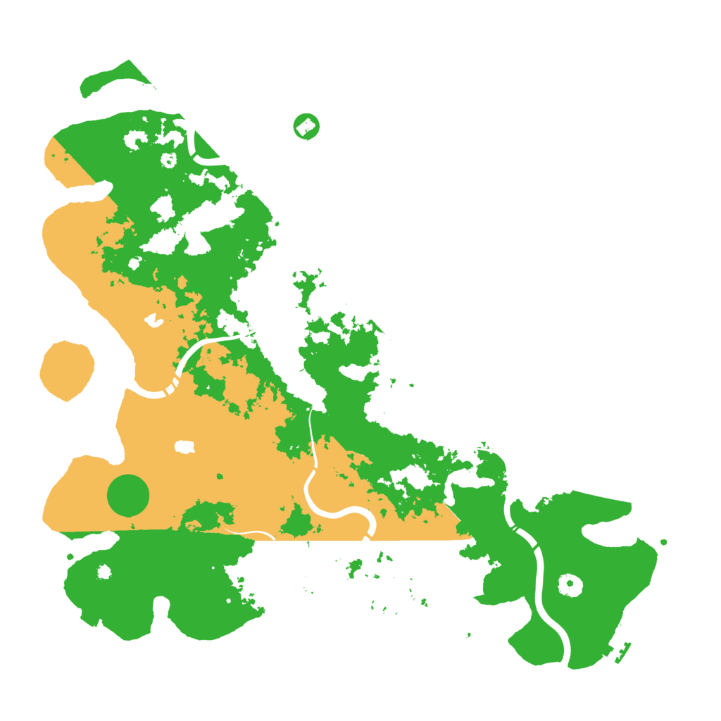 Biome Rust Map: Procedural Map, Size: 4500, Seed: 398110409