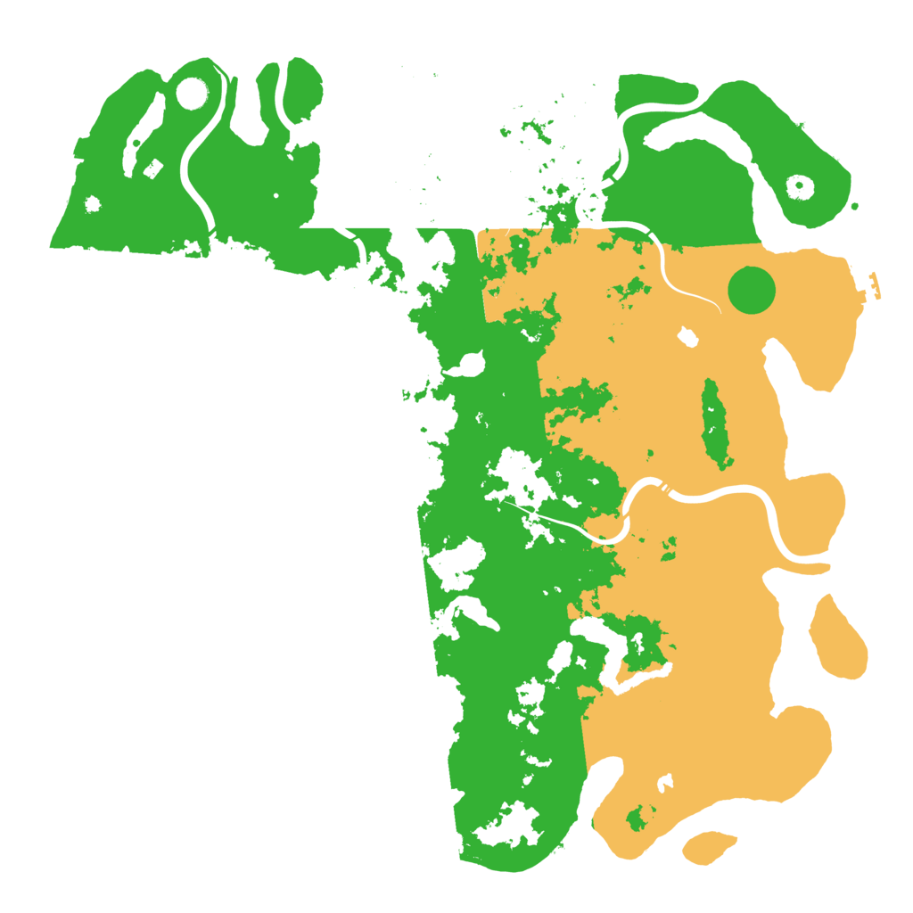 Biome Rust Map: Procedural Map, Size: 5058, Seed: 16322