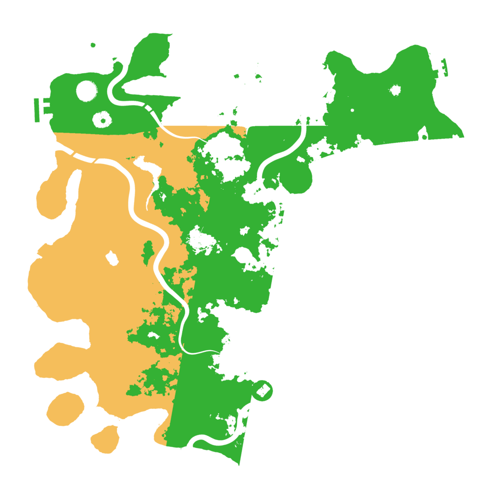 Biome Rust Map: Procedural Map, Size: 4250, Seed: 1558631
