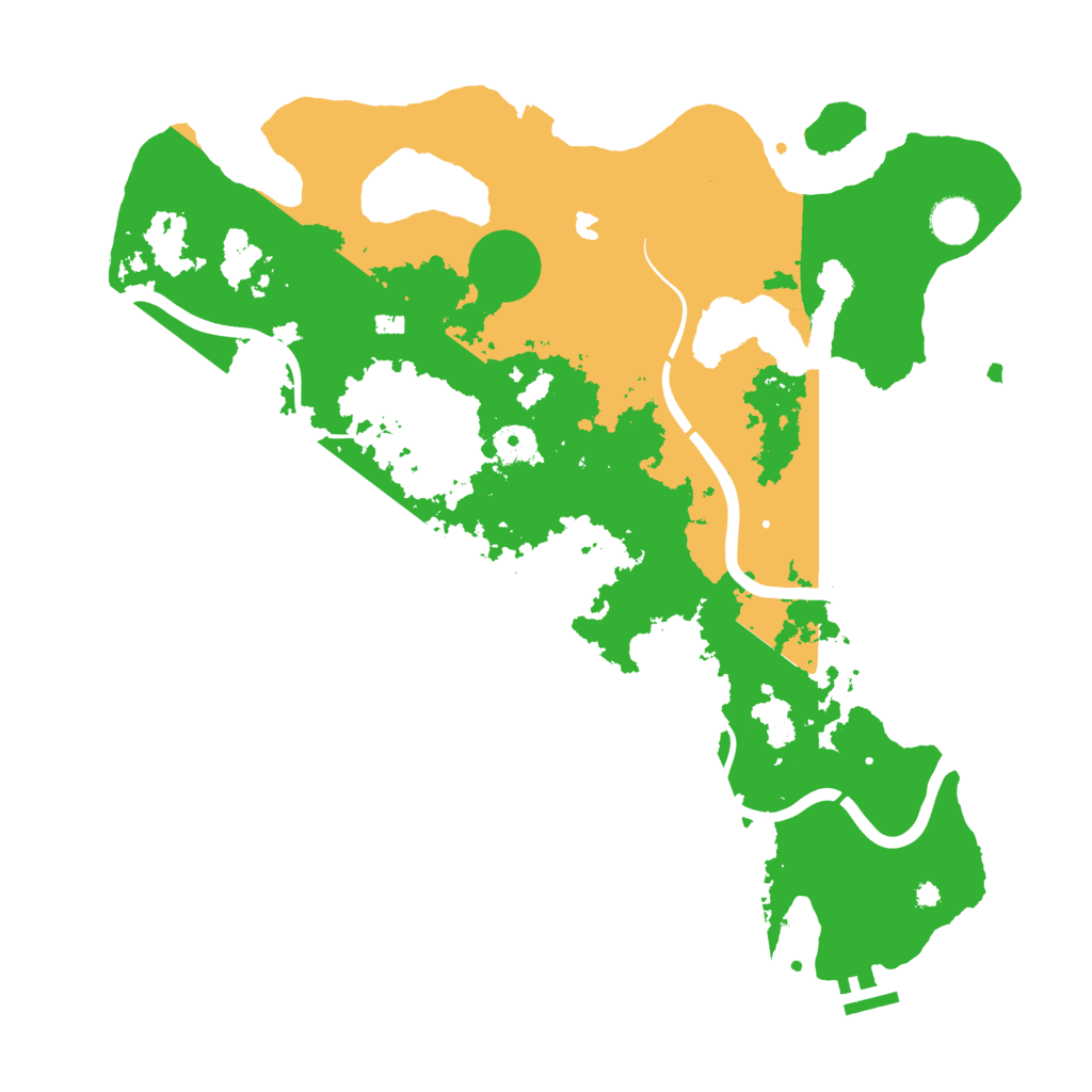 Biome Rust Map: Procedural Map, Size: 4000, Seed: 481992