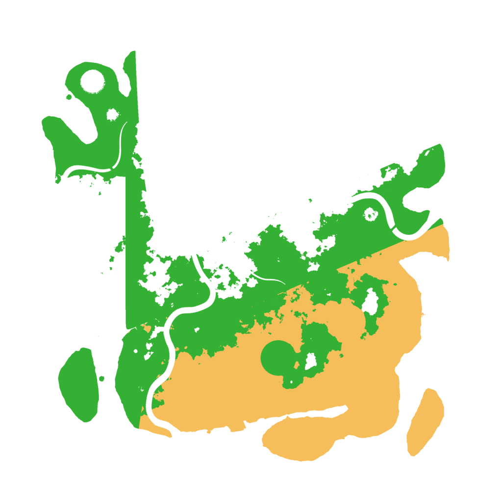 Biome Rust Map: Procedural Map, Size: 3750, Seed: 1981247272