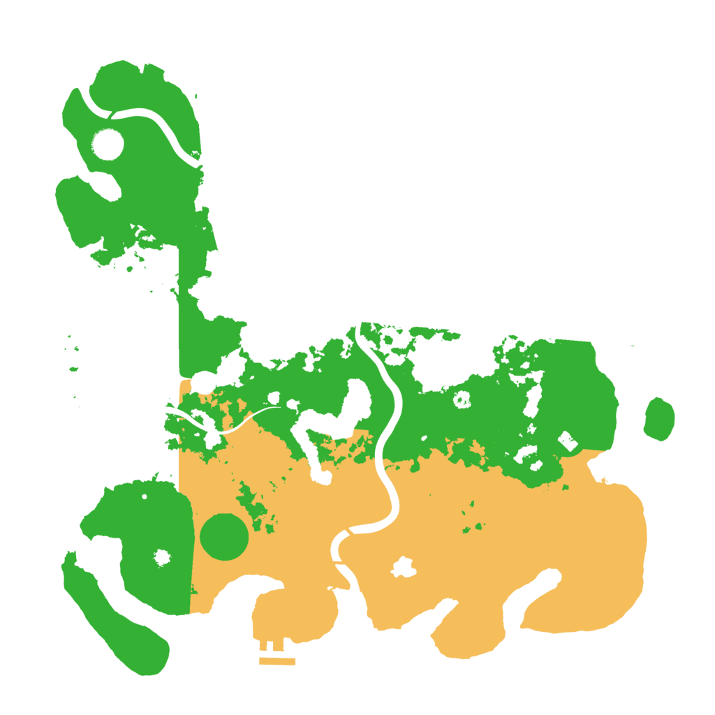 Biome Rust Map: Procedural Map, Size: 4000, Seed: 30402967