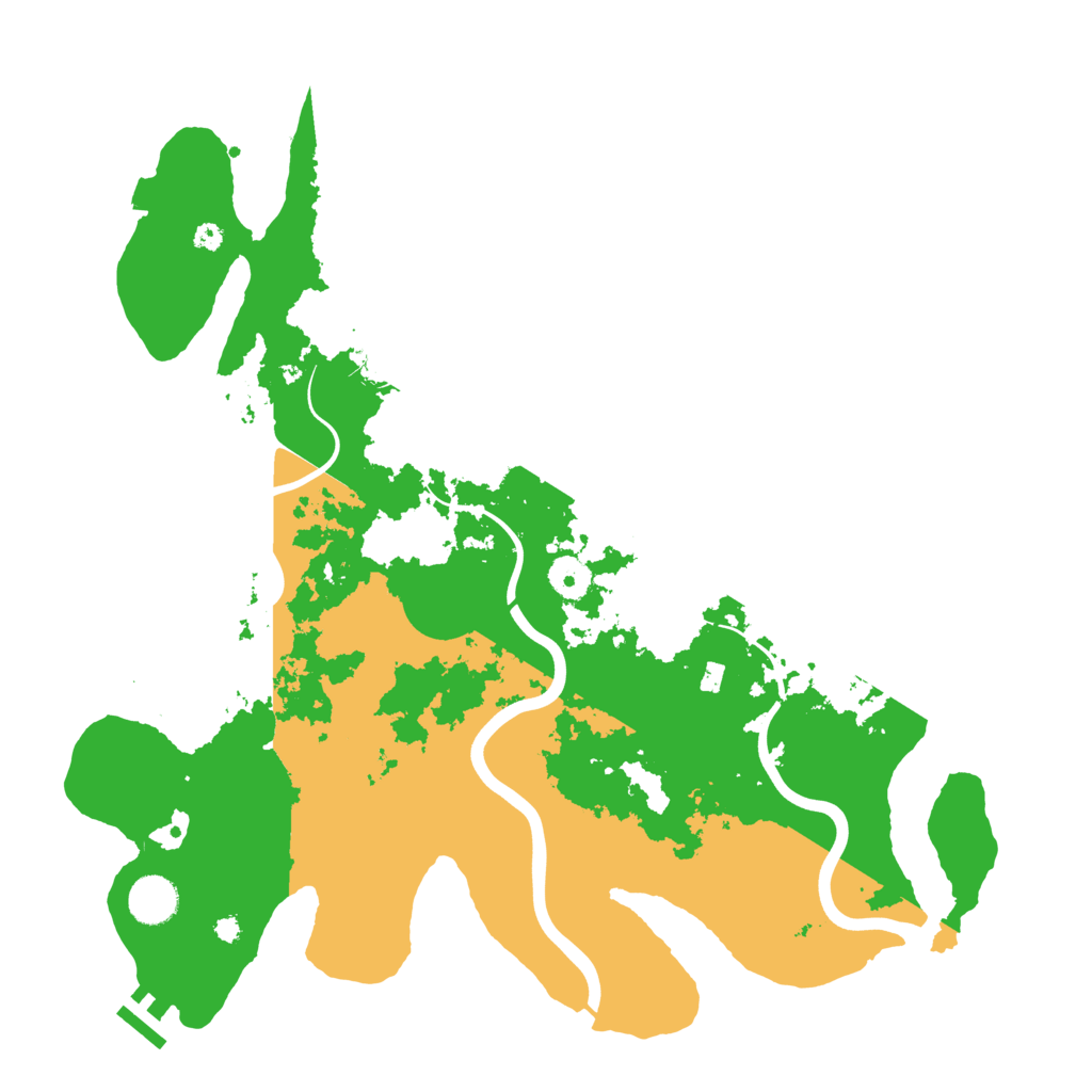 Biome Rust Map: Procedural Map, Size: 3900, Seed: 1608504036