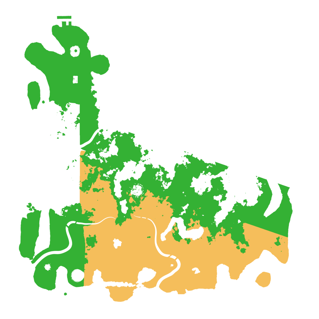 Biome Rust Map: Procedural Map, Size: 4500, Seed: 804582934
