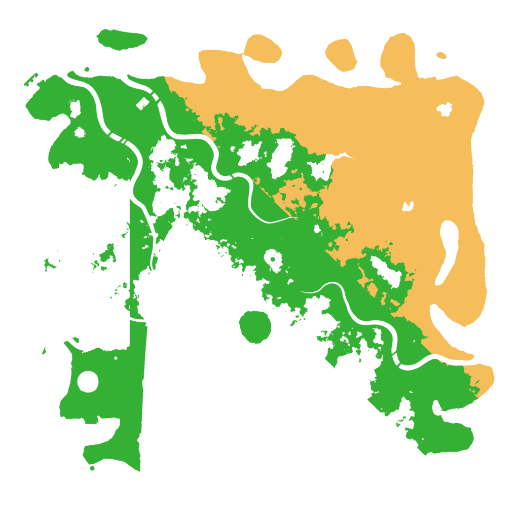 Biome Rust Map: Procedural Map, Size: 4500, Seed: 1498735062