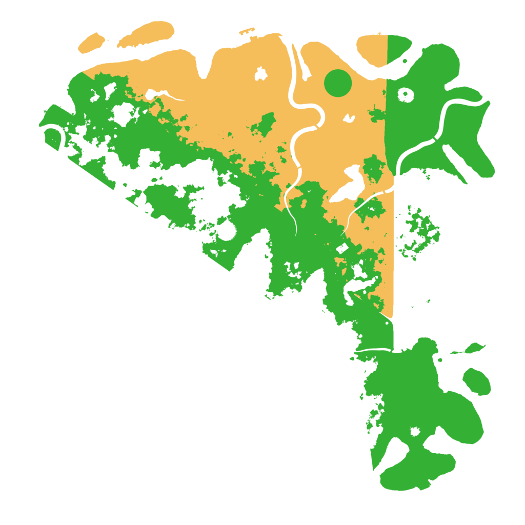 Biome Rust Map: Procedural Map, Size: 5000, Seed: 867671569