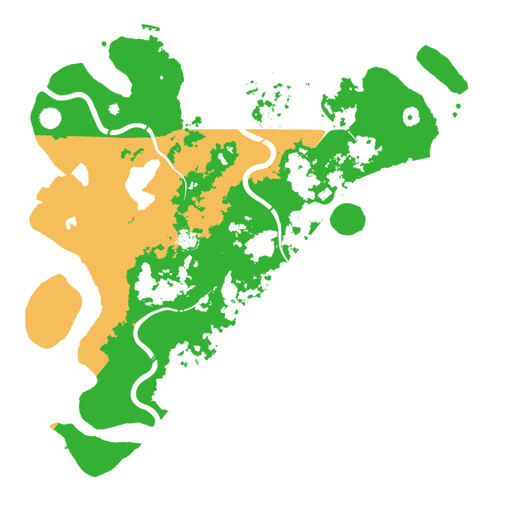 Biome Rust Map: Procedural Map, Size: 4250, Seed: 35415