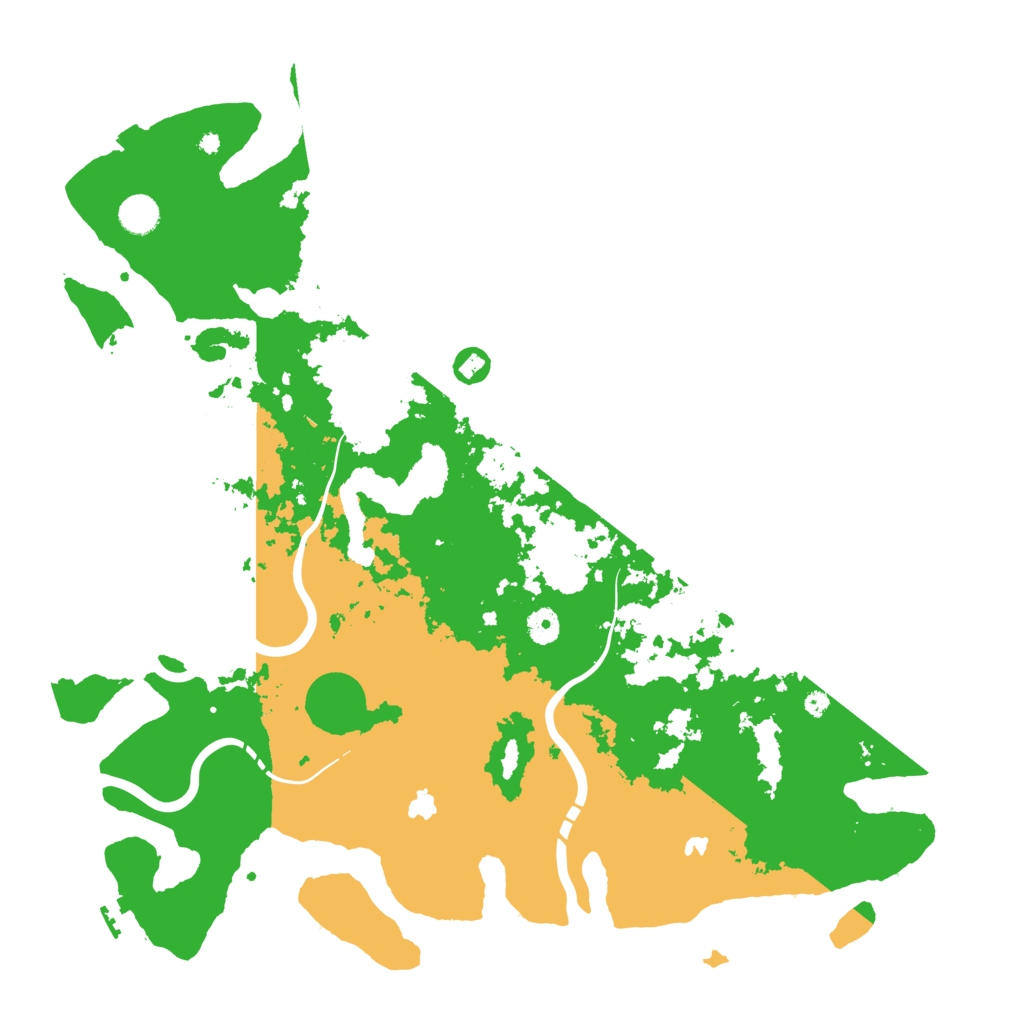 Biome Rust Map: Procedural Map, Size: 4500, Seed: 2131869927