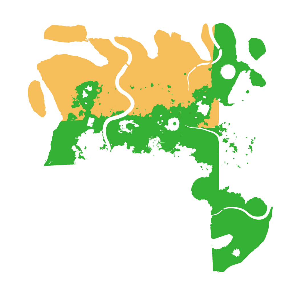 Biome Rust Map: Procedural Map, Size: 3500, Seed: 1416456976