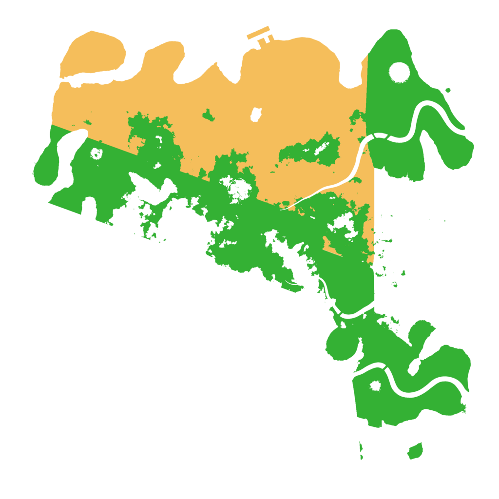 Biome Rust Map: Procedural Map, Size: 4250, Seed: 1850936970