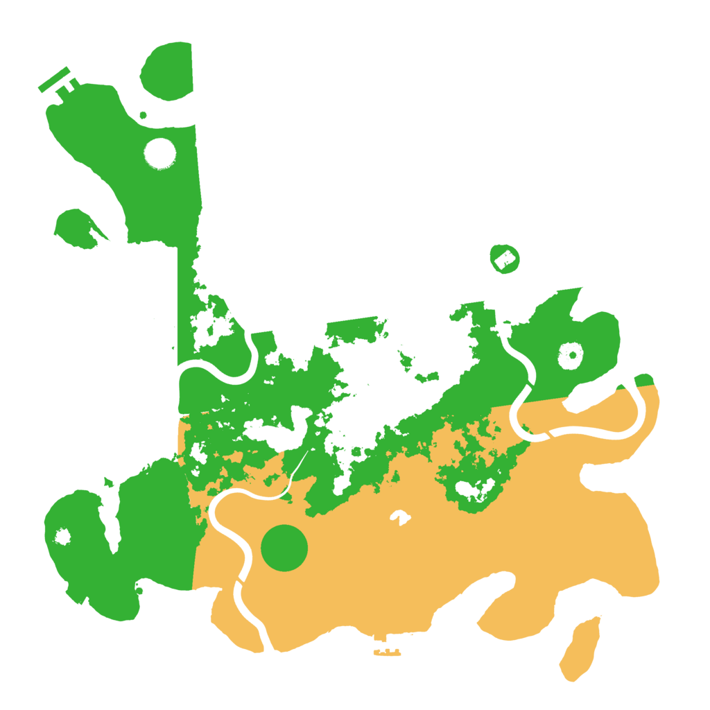 Biome Rust Map: Procedural Map, Size: 4000, Seed: 1089724846