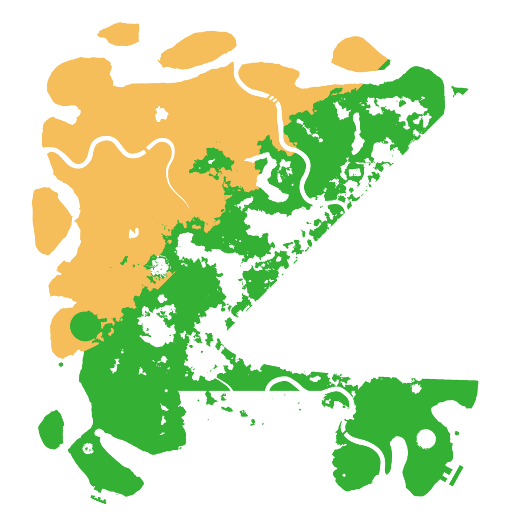 Biome Rust Map: Procedural Map, Size: 4750, Seed: 108916008