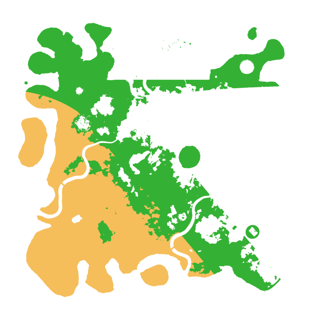 Biome Rust Map: Procedural Map, Size: 4000, Seed: 2515