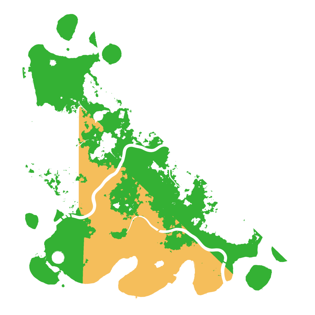 Biome Rust Map: Procedural Map, Size: 4400, Seed: 24476408