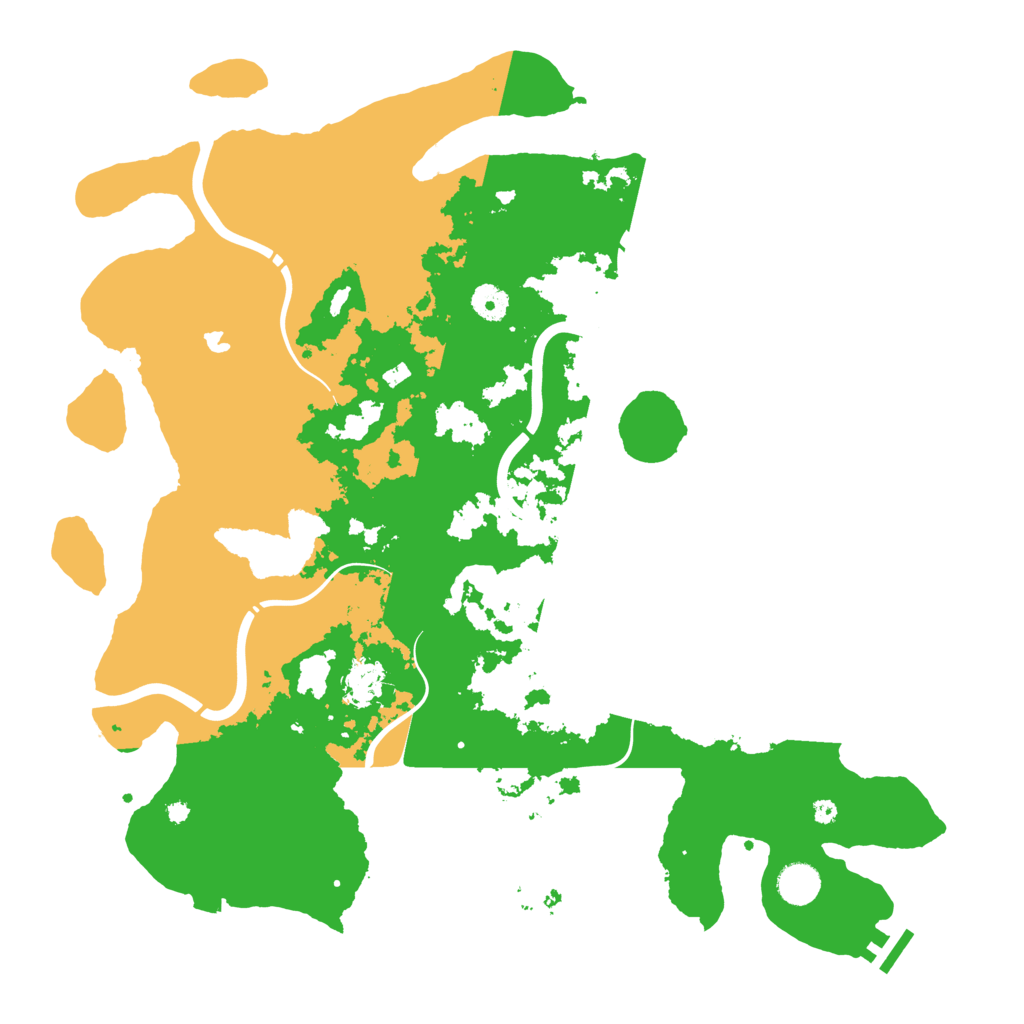 Biome Rust Map: Procedural Map, Size: 4250, Seed: 589581740