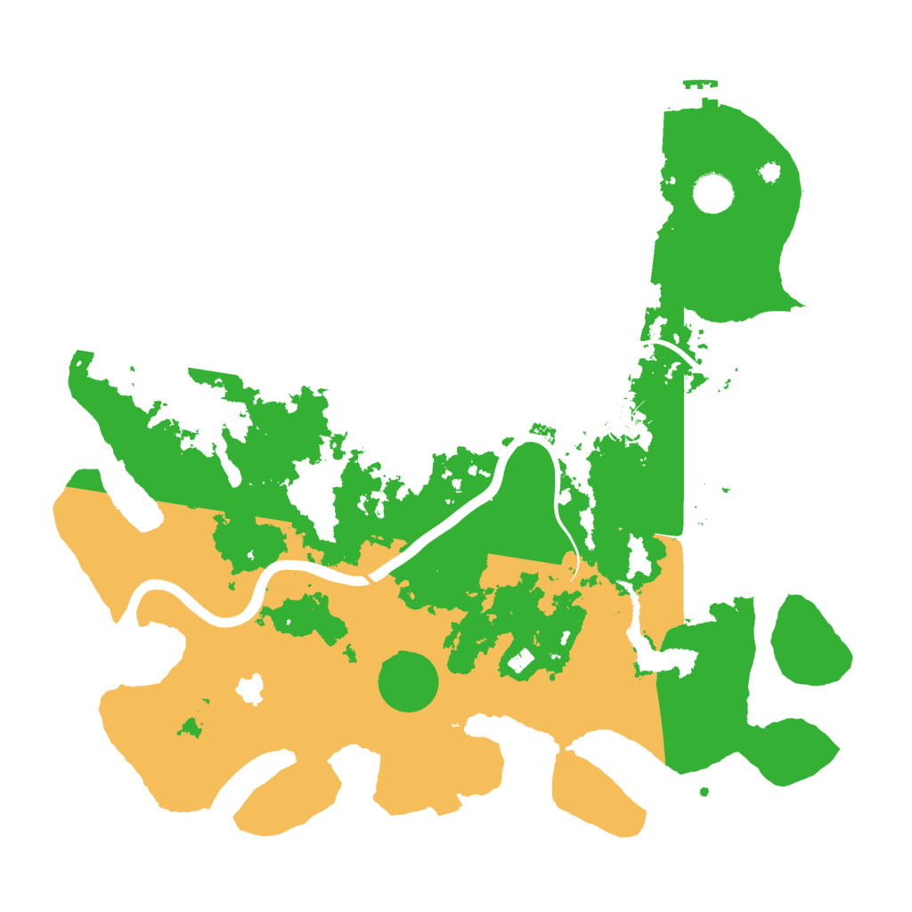 Biome Rust Map: Procedural Map, Size: 4000, Seed: 109069737