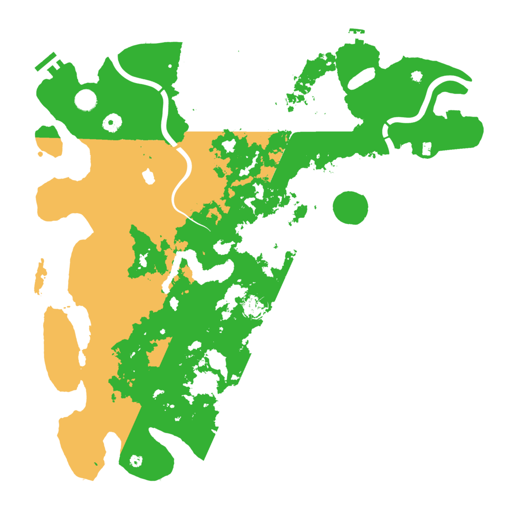 Biome Rust Map: Procedural Map, Size: 4250, Seed: 136558479