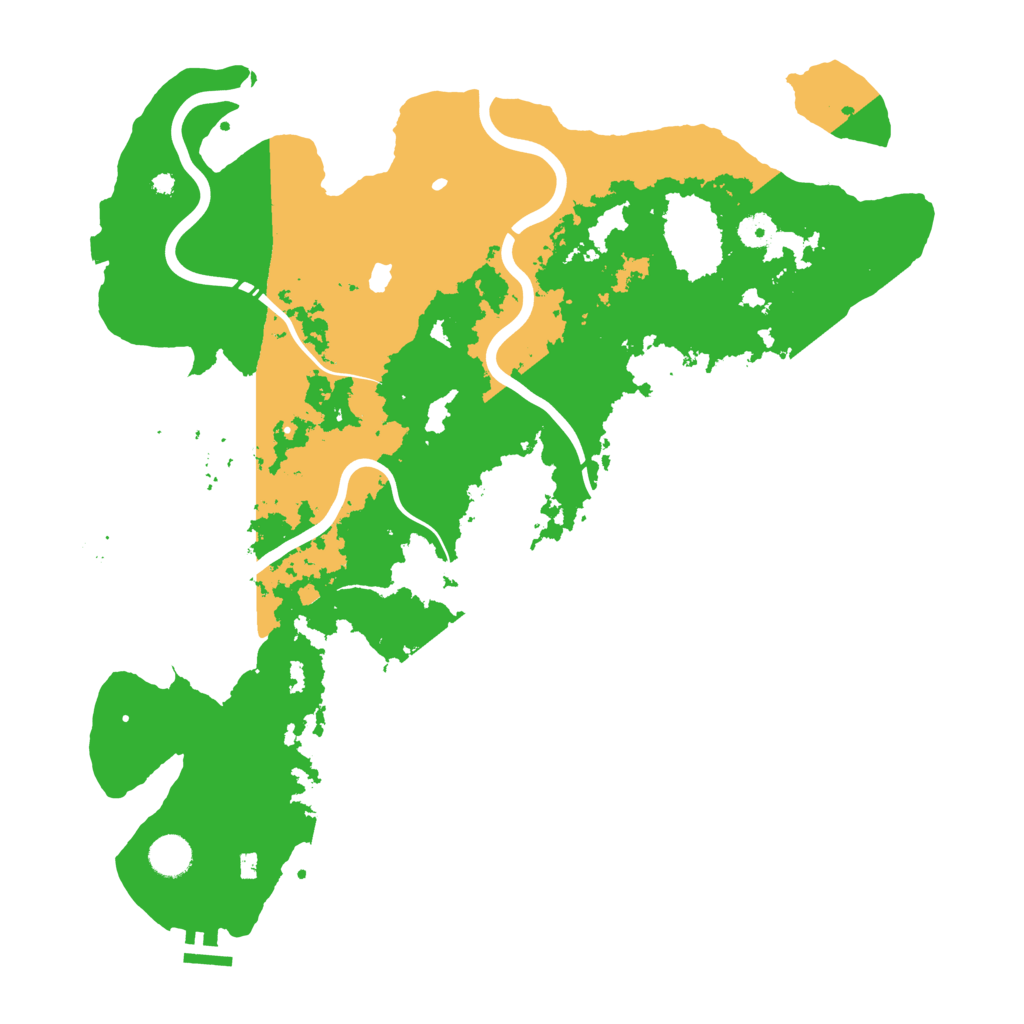 Biome Rust Map: Procedural Map, Size: 4250, Seed: 14340723