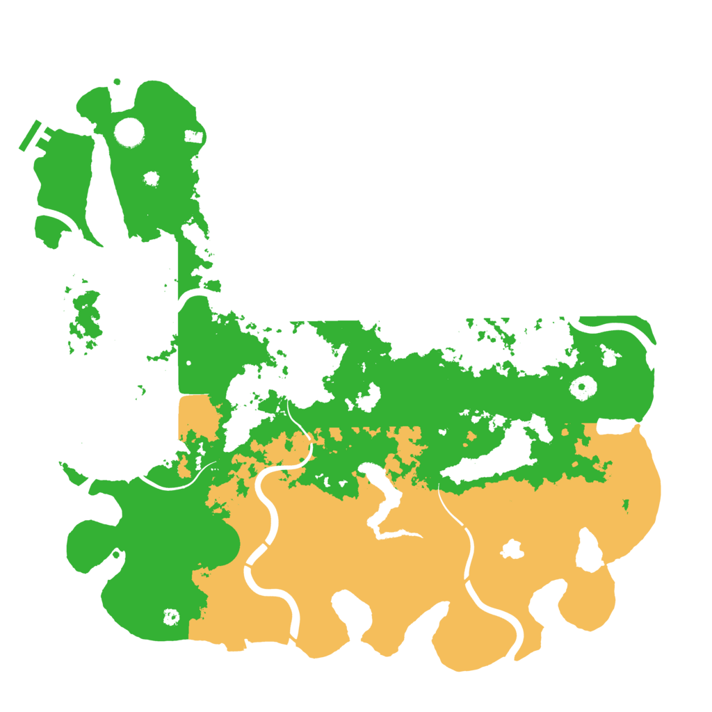 Biome Rust Map: Procedural Map, Size: 4250, Seed: 14285