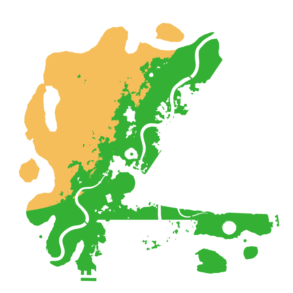 Biome Rust Map: Procedural Map, Size: 3800, Seed: 1179484968