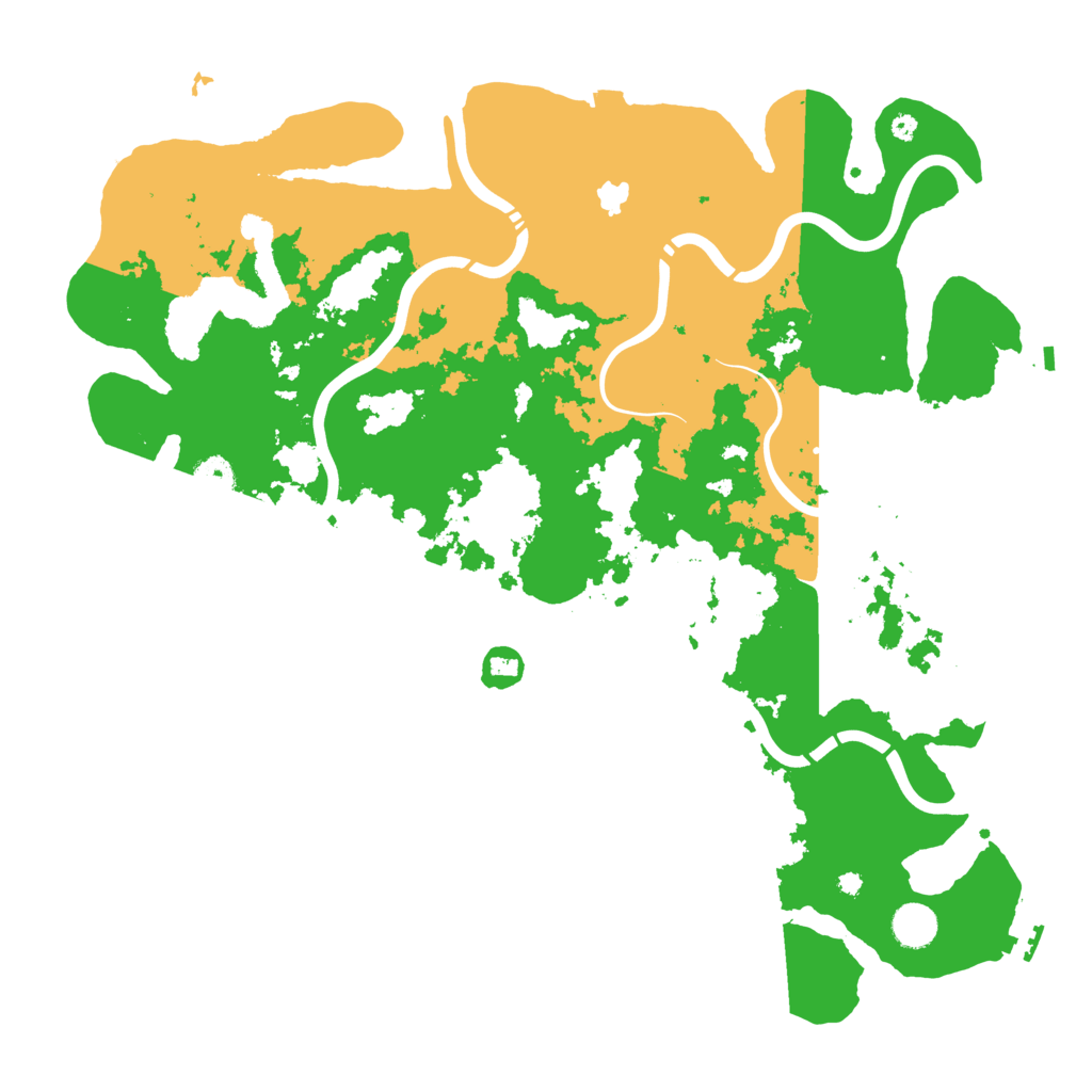 Biome Rust Map: Procedural Map, Size: 4250, Seed: 772065526