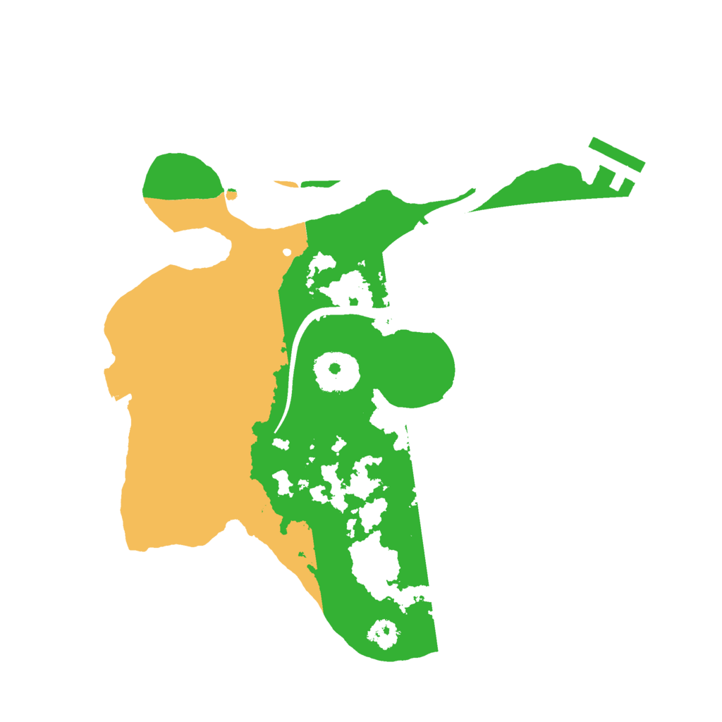 Biome Rust Map: Procedural Map, Size: 2500, Seed: 800