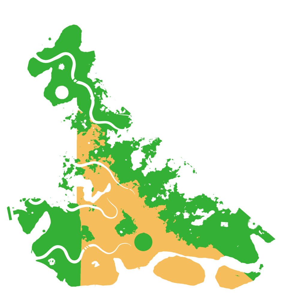 Biome Rust Map: Procedural Map, Size: 4500, Seed: 947753784
