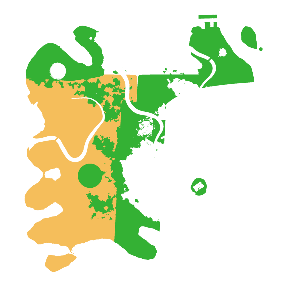 Biome Rust Map: Procedural Map, Size: 3250, Seed: 1650784260