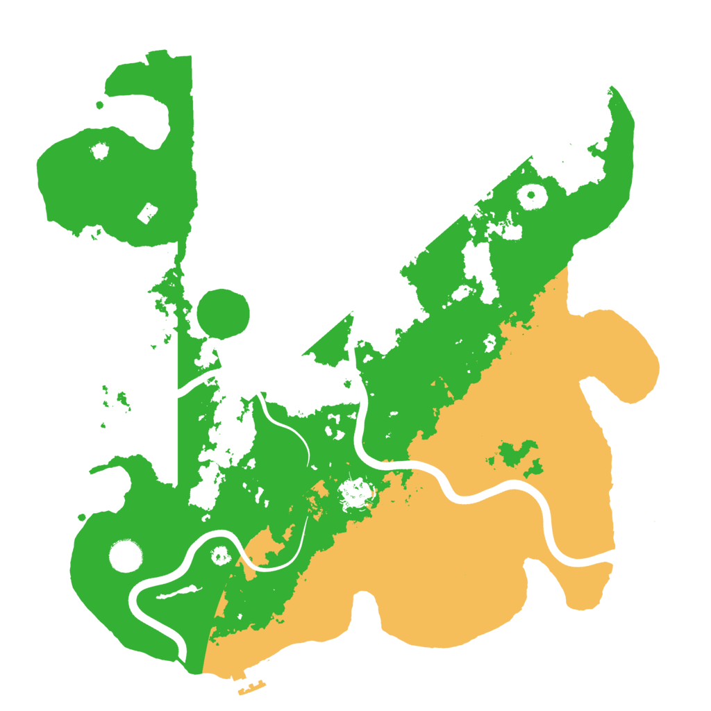 Biome Rust Map: Procedural Map, Size: 3800, Seed: 682856042
