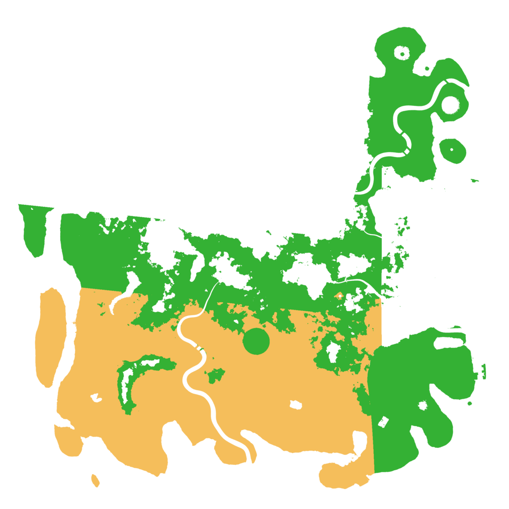 Biome Rust Map: Procedural Map, Size: 5050, Seed: 7112013