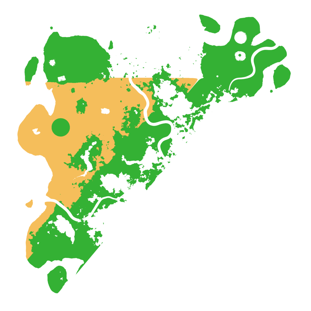 Biome Rust Map: Procedural Map, Size: 4500, Seed: 1593717946
