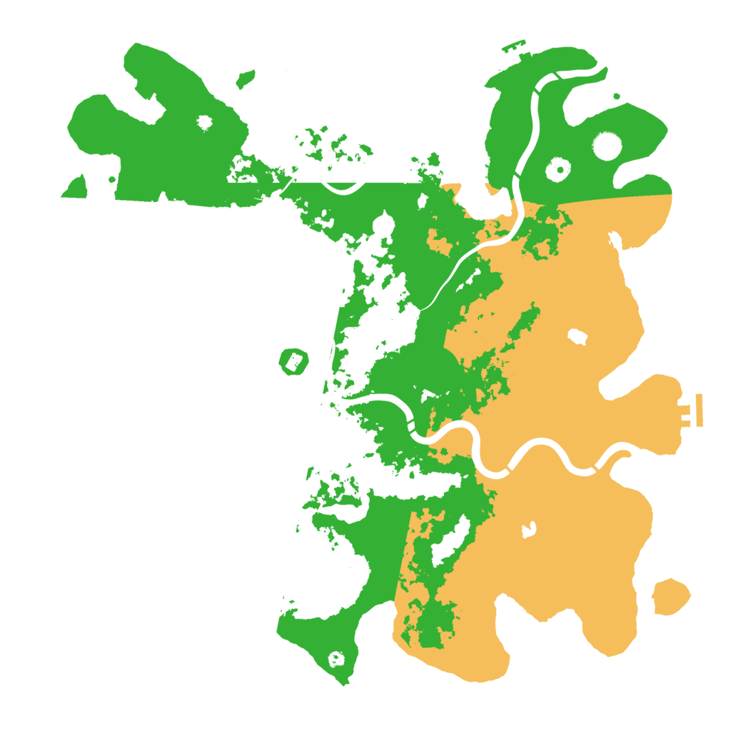 Biome Rust Map: Procedural Map, Size: 4500, Seed: 800206238
