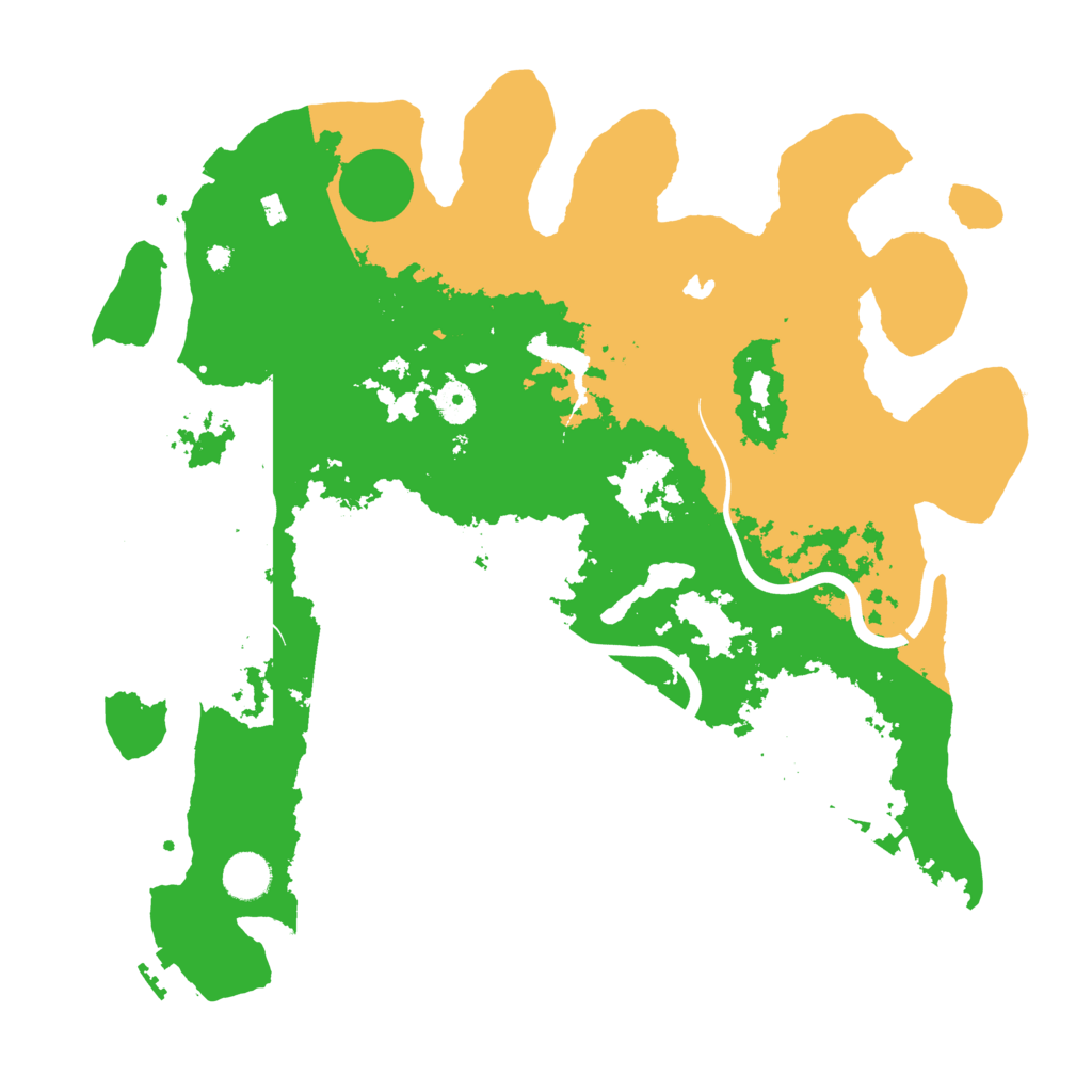 Biome Rust Map: Procedural Map, Size: 4000, Seed: 24551404