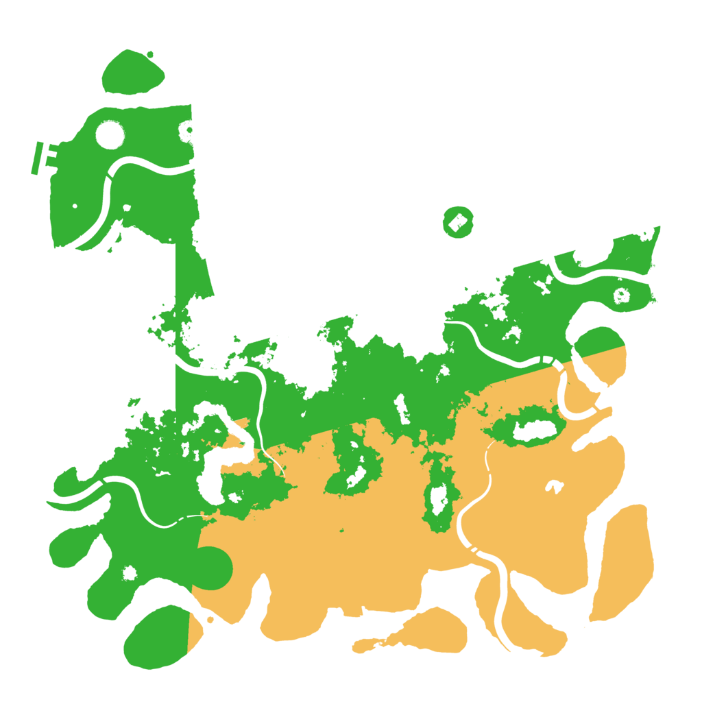 Biome Rust Map: Procedural Map, Size: 4300, Seed: 766