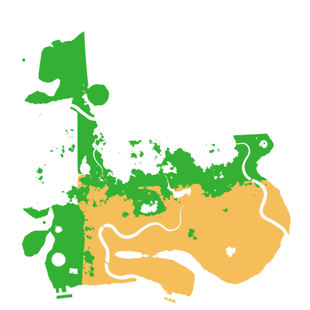 Biome Rust Map: Procedural Map, Size: 4000, Seed: 1397184228